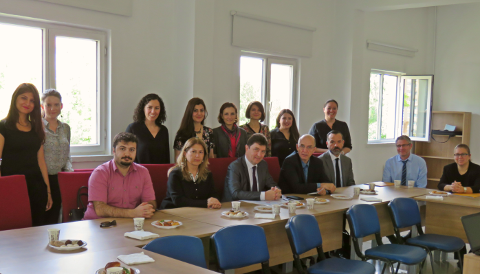 Olivier Cadic - Senator for French citizens living abroad visited WGSS in Ankara